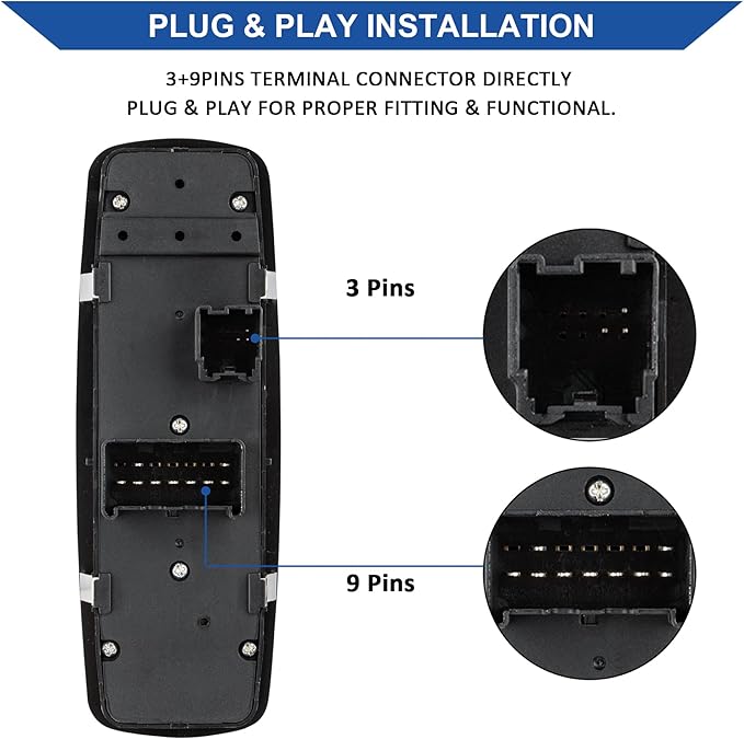 Obaee Driver Side Power Window Switch Compatible - Image 3