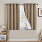 H.VERSAILTEX Linen Curtains 100% Blackout Curtains by HVERSAILTEX