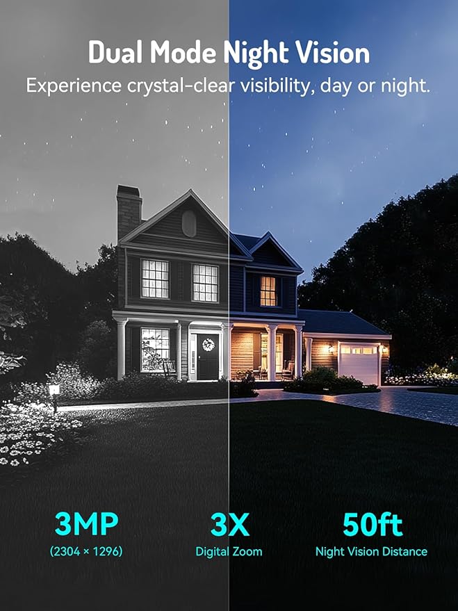 blurams 2K Solar Outdoor Camera Wireless, 360° PTZ Security Cameras Wireless - Image 7
