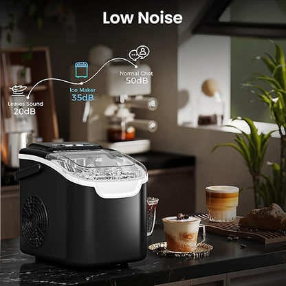 Antarctic Star Pro-Grade Countertop Ice Maker, 8 Cubes in 6 Mins, Self-Cleaning - Image 6