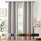 MIULEE Stone Blackout Curtains for Bedroom Living Room 84 Inches Long 2 Panels by MIULEE