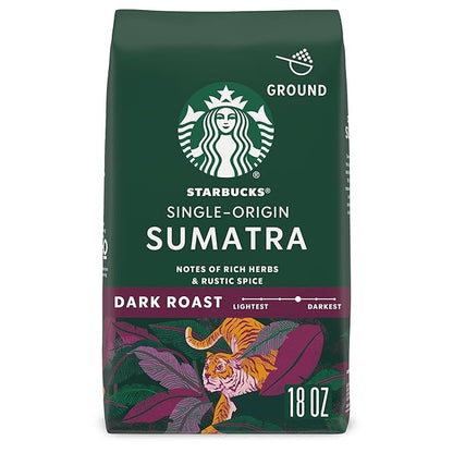 Starbucks Ground Coffee, Dark Roast Coffee, 100% Arabica, 1 bag by StarbucksCoffee