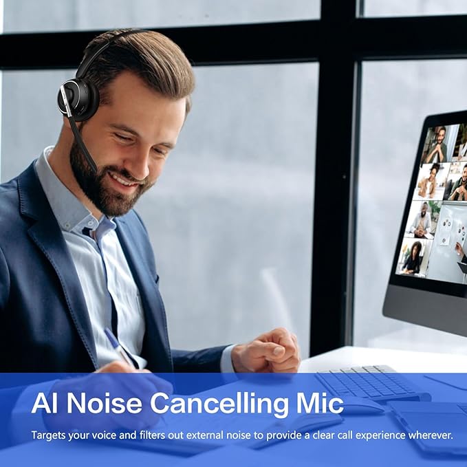 Bluetooth Headset, Wireless Headset - Image 5