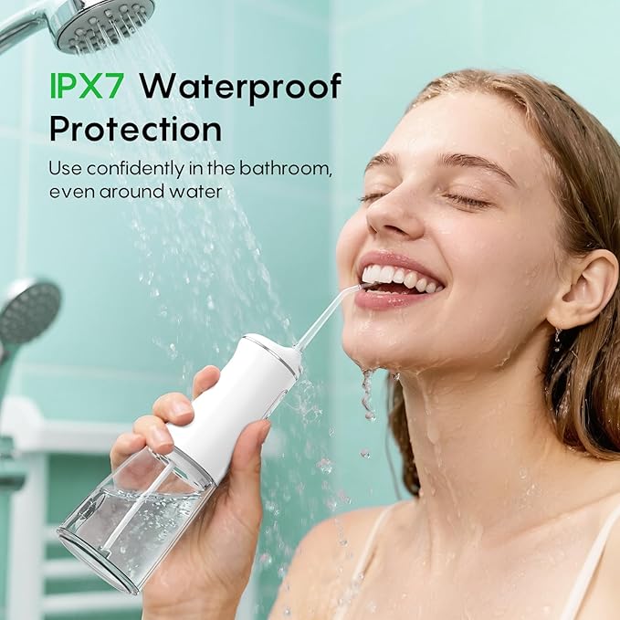 FRESKO Water Dental Flosser for Teeth, 300ML Flosser - Image 9