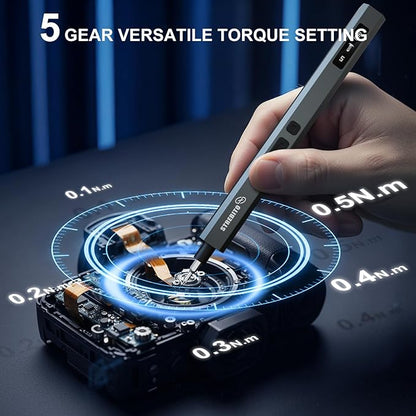 STREBITO Mini Electric Screwdriver Upgraded 155 in 1 Electric Precision - Image 2