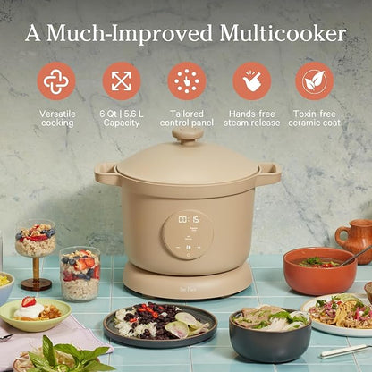 Our Place Dream Cooker | 6 Qt Ceramic Nonstick Multicooker & Pressure Cooker - Image 2