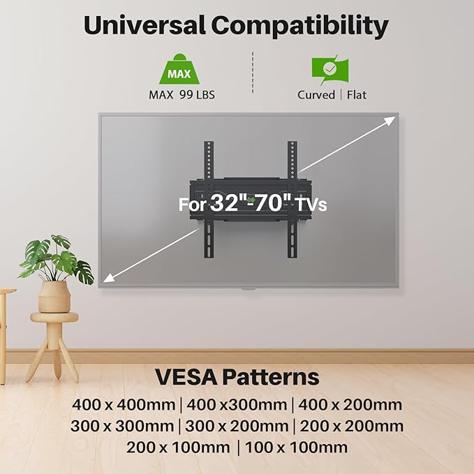 USX MOUNT Full Motion TV Wall Mount - Image 2