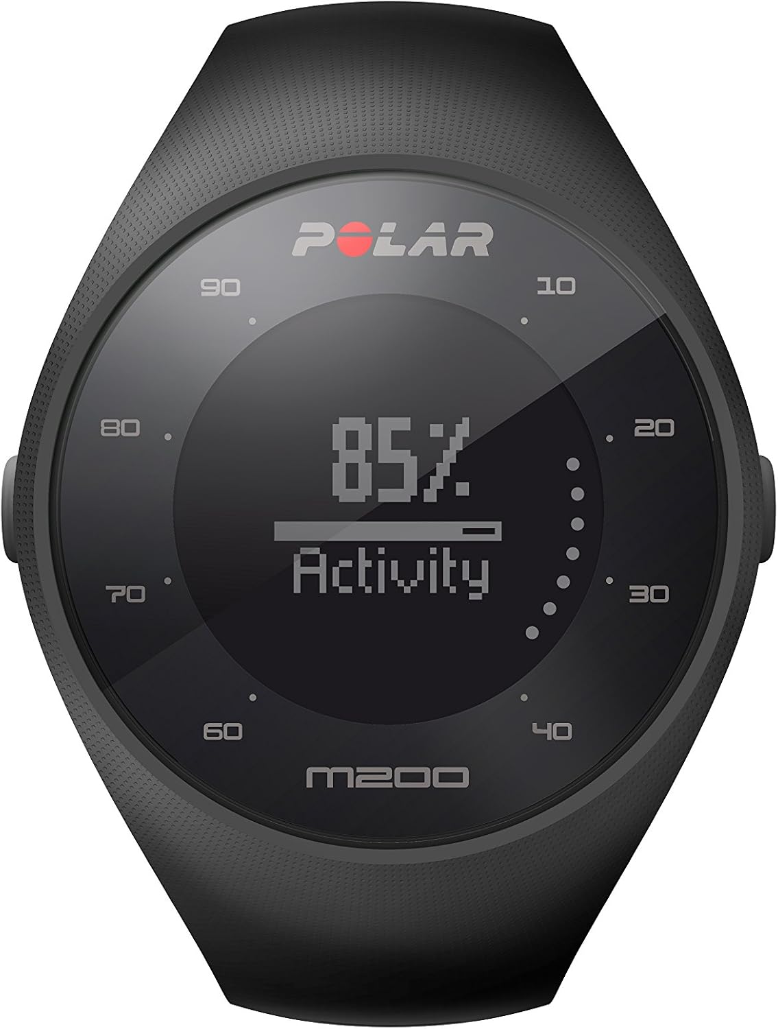 POLAR M200 GPS Running Watch with Wrist-Based Heart Rate, Black