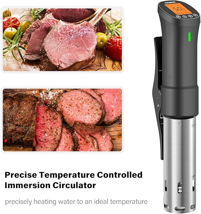 INKBIRD Wifi Sous Vide Cooker, 1000W Sous Vide Machine, Remote Control - Image 7