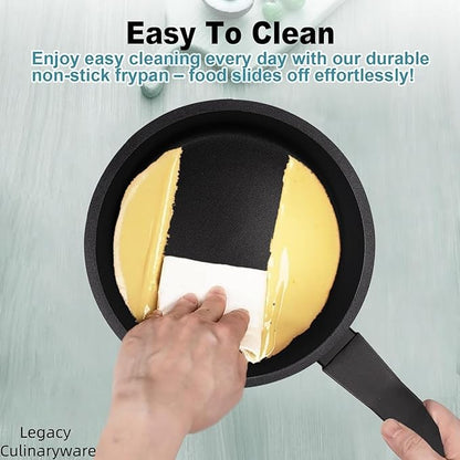 Nonstick Sauce Pan with Lid, 1.5QT small pot, PFOA Free, Kitchen Pots Induction - Image 4