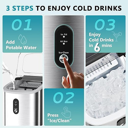 EUHOMY Countertop Ice Maker Machine - Image 6