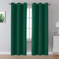 DUALIFE Christmas Green Blackout Curtains by DUALIFE