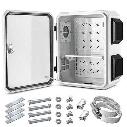 Outdoor Electrical Box, Cold-Rolled Steel Plate, Aluminum Alloy Back Beam by Namunanee