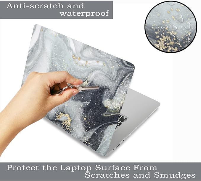 Laptop Skin Sticker Decal, Decorative Waterproof Removable - Image 2