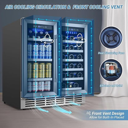 30Inch Wine and Beverage Refrigerator - Image 4