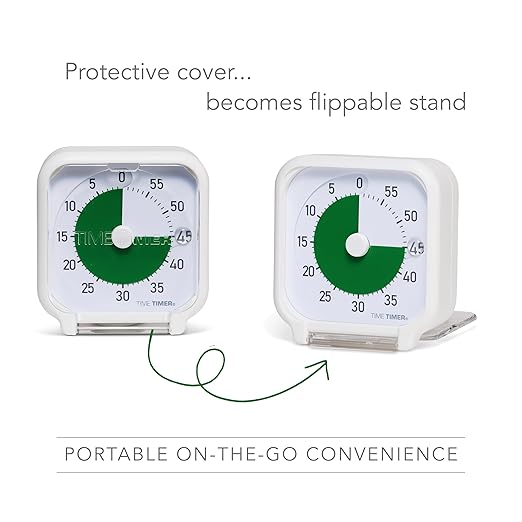 Time Timer 3 Inch Visual Timer – 60-Minute Quiet Portable Countdown Timer - Image 3