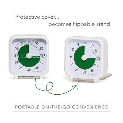 Time Timer 3 Inch Visual Timer – 60-Minute Quiet Portable Countdown Timer - Image 3