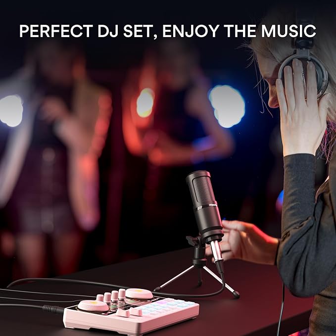 MAONO Podcast Equipment Bundle Audio mixer All-in-One Podcast Production Studio - Image 7