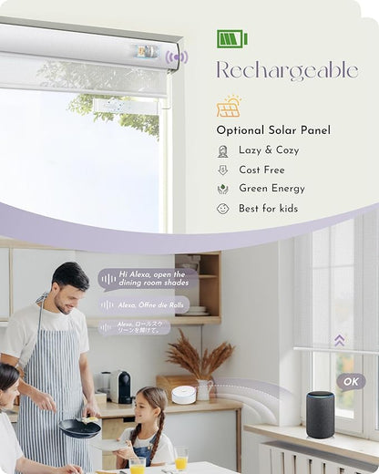 Graywind Motorized Solar Shades Compatible - Image 3