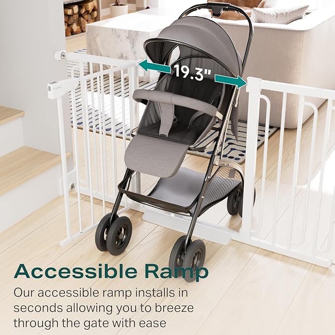 Cumbor 29.7-57" Extra Wide Baby Gate - Image 5