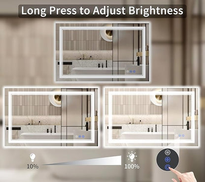 24"x48" LED Bathroom Mirror - Image 4