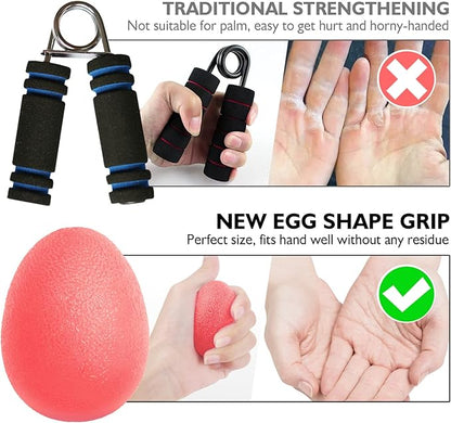 Peradix Hand Grip Strength Trainer, Stress Relief Ball, Wrist Rehab Therapy - Image 2