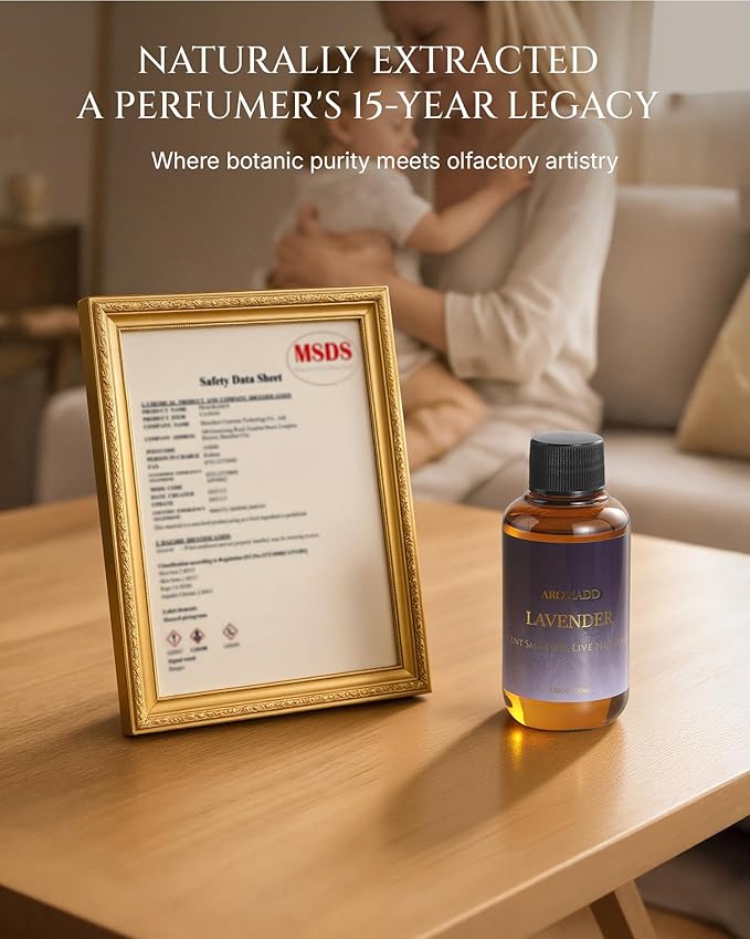 Aromadd Lavender Diffuser Oil Inspired by Luxury Hotel Scent, Essential Oils - Image 7