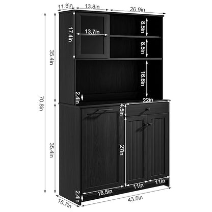 OLD CAPTAIN Tilt Out Trash Cabinet - Image 2