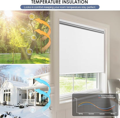 Motorized Blackout Smart Roller Blinds - Image 6