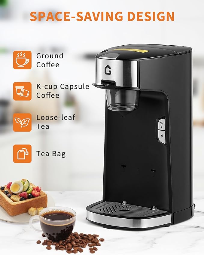 IDEALHOUSE Single Serve Coffee Maker, k Cup Compatibility, Auto Shut Off - Image 3