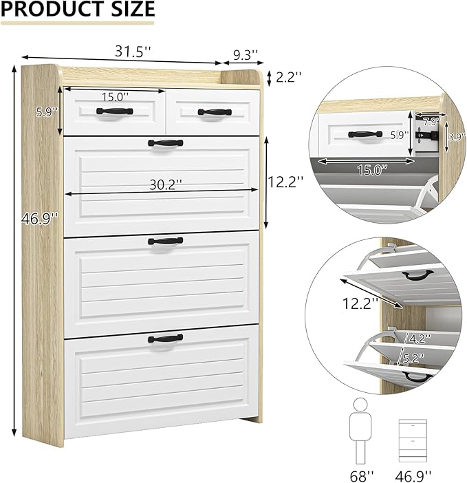 Vibe & Dine Shoe Storage Cabinet - Image 2