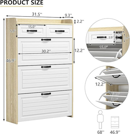 Vibe & Dine Shoe Storage Cabinet - Image 2