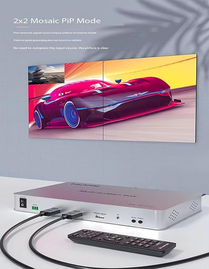 4K 2x2 Video Wall Controller&Multi-Screen Box point-to-point processor HDMI - Image 8