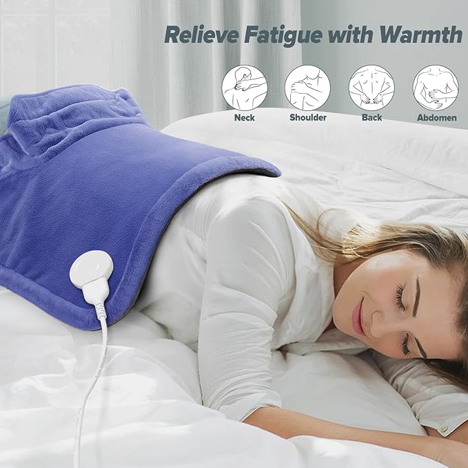 Heating pad for Neck, Cramps Pain Relief, Gifts for Women, 4 Auto-Off, Machine - Image 5