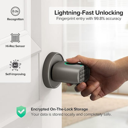 ThorBolt Keyless Entry Door Lock, Fingerprint Door Lock - Image 3