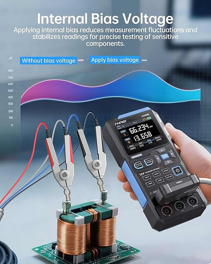 FNIRSI LC1020E 100kHz LCR Meter, Auto Component Detect, Measures ESR/Q/D/θ/X - Image 6