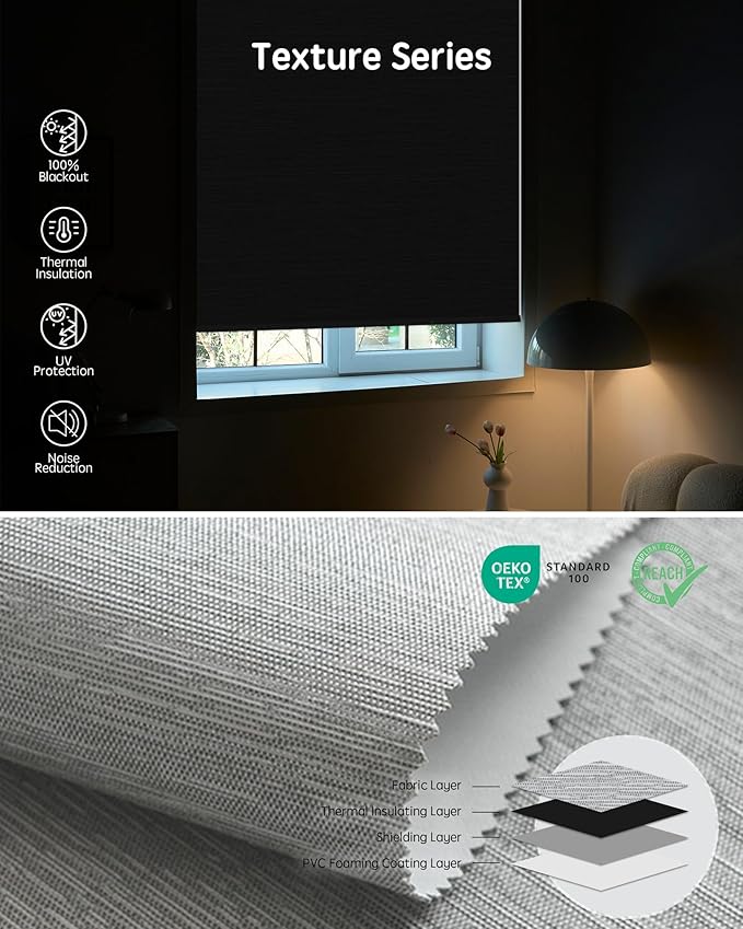 Yoolax Motorized Blinds with Remote, Smart Blinds - Image 6