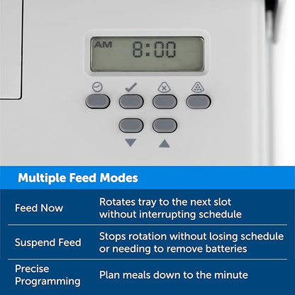 PetSafe Automatic Dog Feeder, 5 Meals, 40 oz Capacity, - Image 5