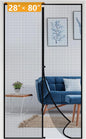 Yotache Narrow Magnetic Screen Door Fit Doors 28 x 80, Screen Size 30" x 81" by yotache