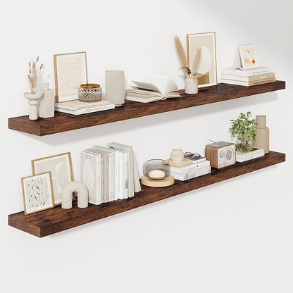 Fun Memories 72 Inch Floating Shelves by FunMemories