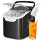 Antarctic Star Countertop Ice Maker Machine, 8 Bullet Ice Cubes in 6 Mins by AntarcticStar