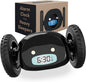 CLOCKY Extra Loud Alarm Clock for Heavy Sleepers on Wheels Rolls Runaway by Clocky