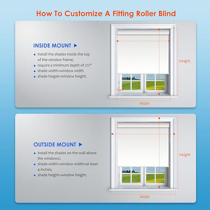 DENFOON Custom Size Thermal Electric Roller Shades - Image 7