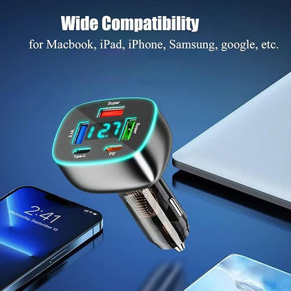5 Port USB C Car Phone Charger - Image 8