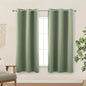 KOUFALL Short Curtains for Kitchen Window Over Sink by KOUFALL