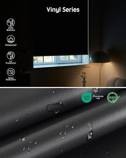 Yoolax Motorized Blinds with Remote, Waterproof Smart Blinds - Image 5