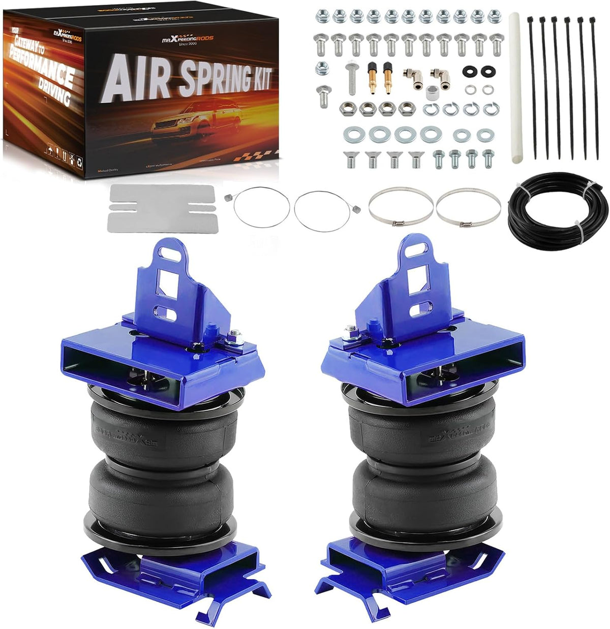 maxpeedingrods rear air suspension bag kit for ram, main product view