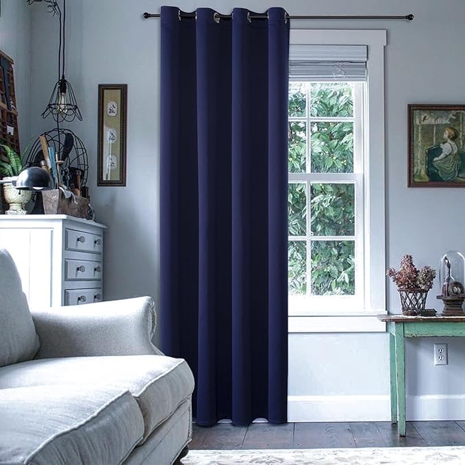 ChrisDowa Blackout Curtains 90 Inches Long by ChrisDowa