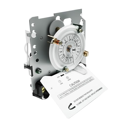 T101M Mechanical Time Switch, 24-Hour 120 V Mechanical Time Switch, Mechanism by Unknown