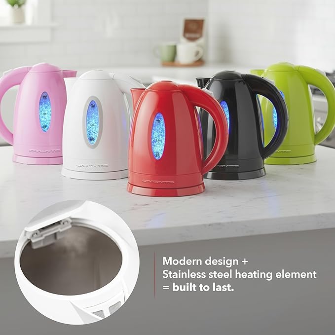 OVENTE Electric Kettle, 1.7L Fast Boiling Water Heater - Image 6